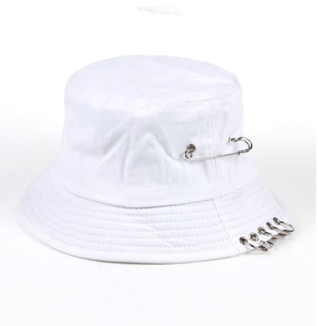 Kick the Bucket Hat White