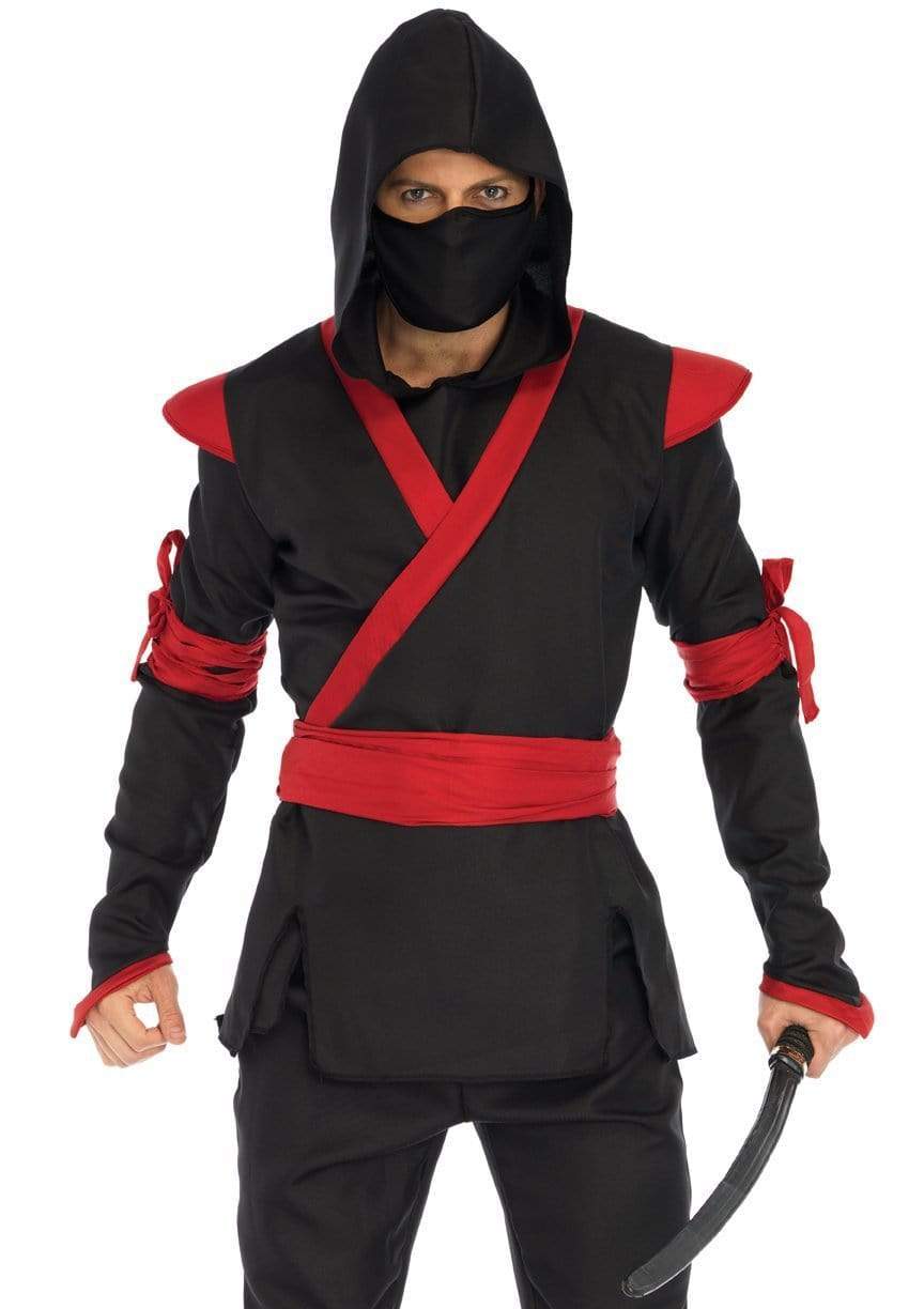 Men's Ninja Costume RED – Raveland