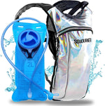 Holographic Silver Sojourner Hydration Pack