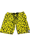 Yellow Smiley Shorts