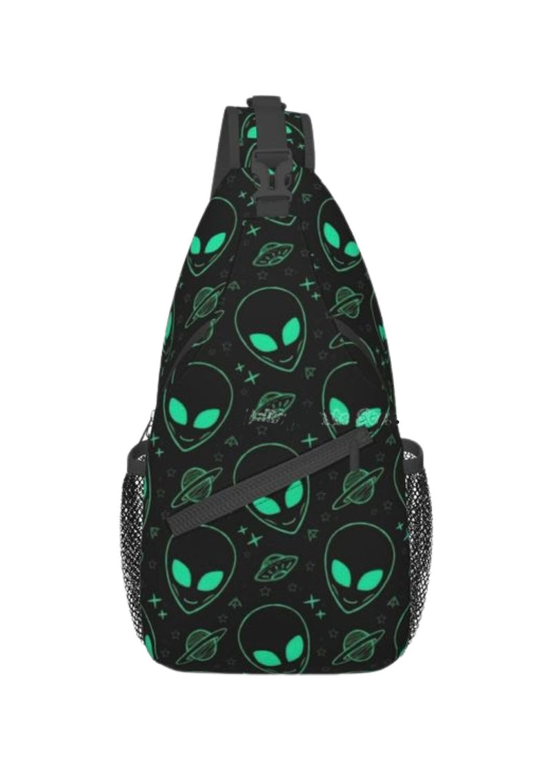 Alien Outline Crossbody Bag