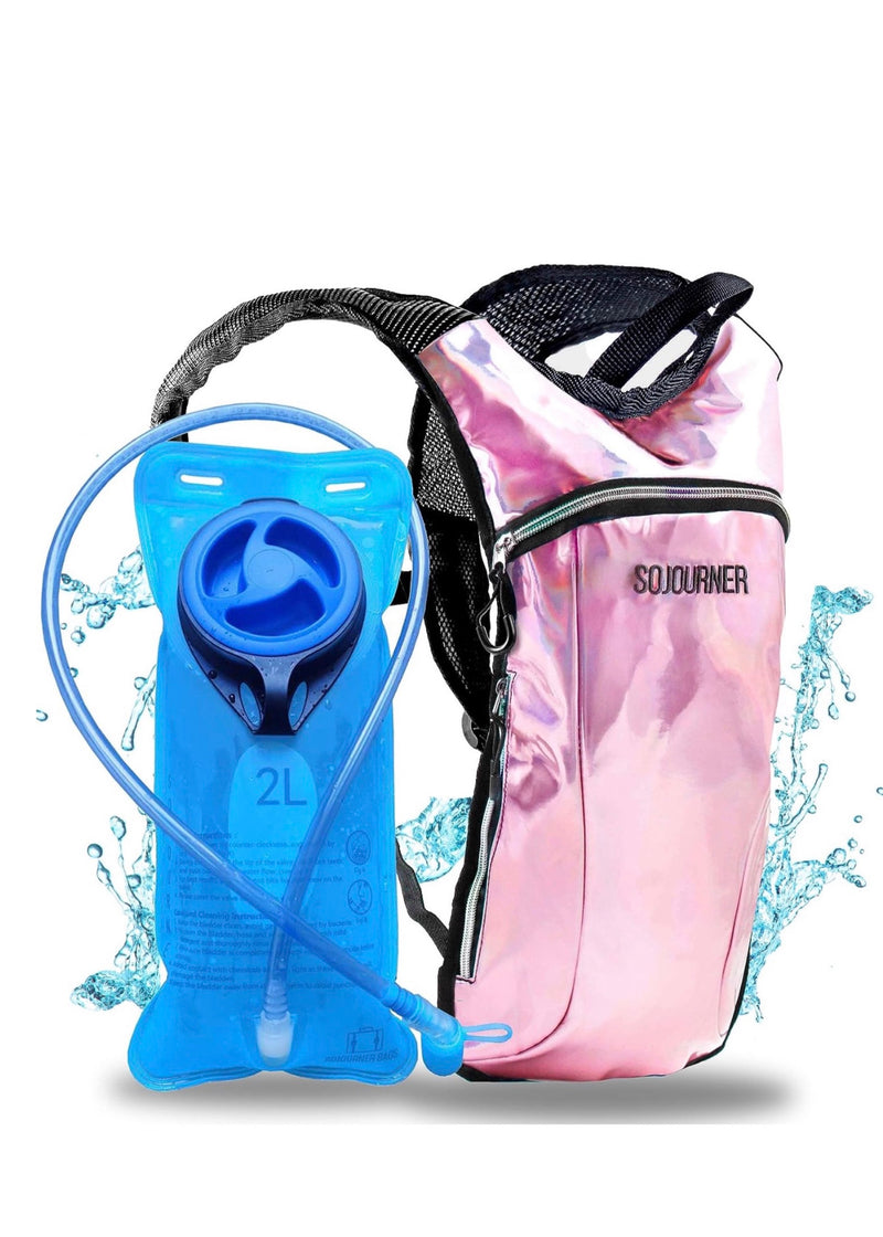 Holographic Pink Sojourner Hydration Pack