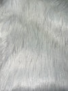 White and Silver Fur Coat