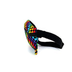 Fanny Pack |Ultra-Slim |INDY RAINBOW BLACK