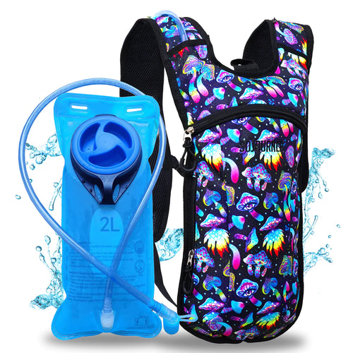 Arsimus LED Light-Up Clear Rave Backpack for  