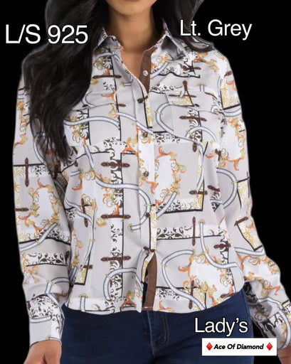L/S 925 Snap Button Shirt