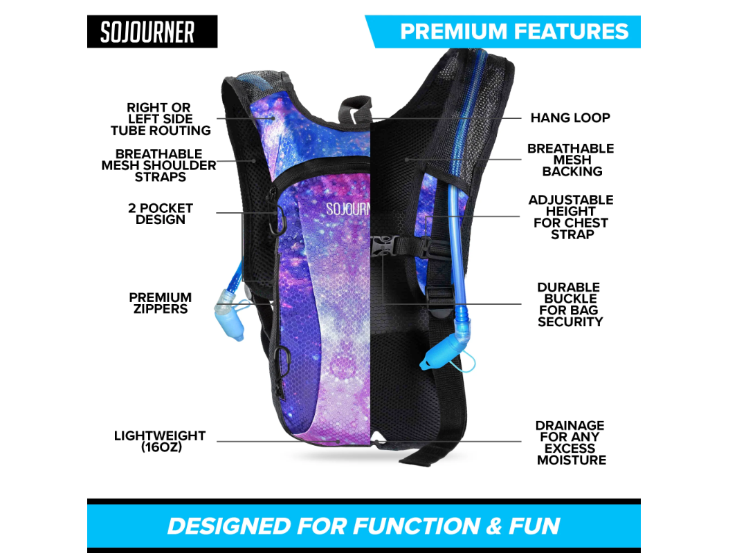 Galaxy Sojourner Hydration Pack