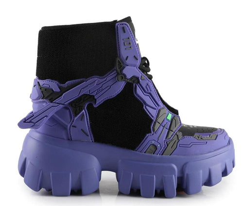 Purple Gundam Sneakers