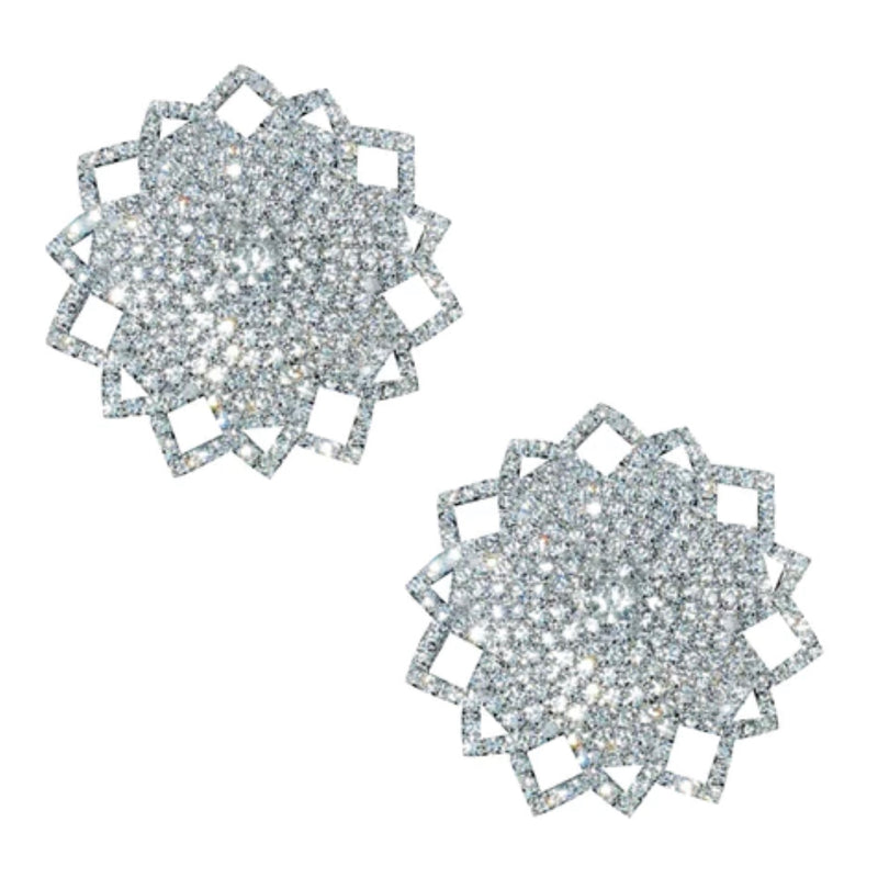 Ice Crystals Jewel Reusable Nipple Pasties