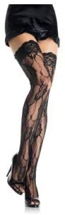 Women's White Rose Thorn Tights