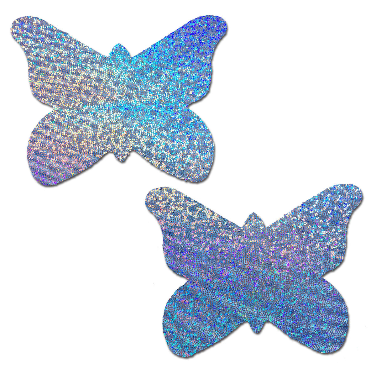 Butterfly: Glitter Butterflies Nipple Pasties