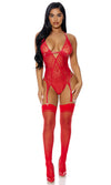 Affair of Hearts Teddy in  RED