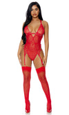 Affair of Hearts Teddy in  RED