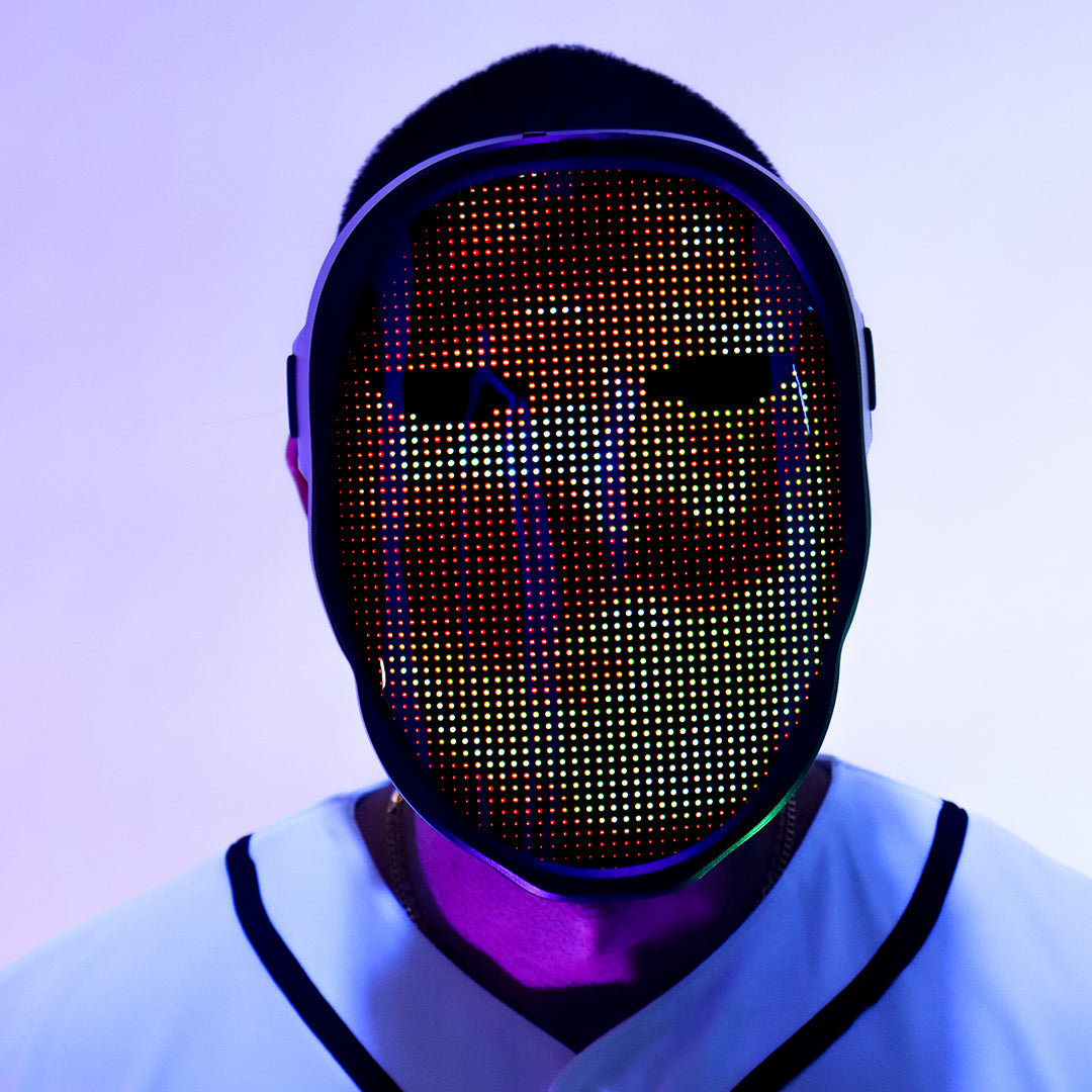 Led Mask with Programmable, App Controlled