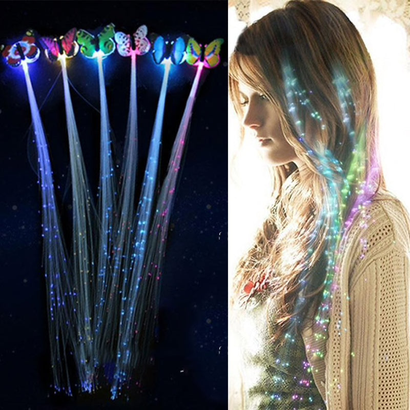 LED Butterfly Hair Extension, 1 Piece