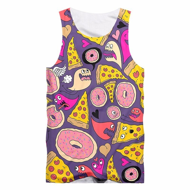 PIZZA GHOST TANK TOP