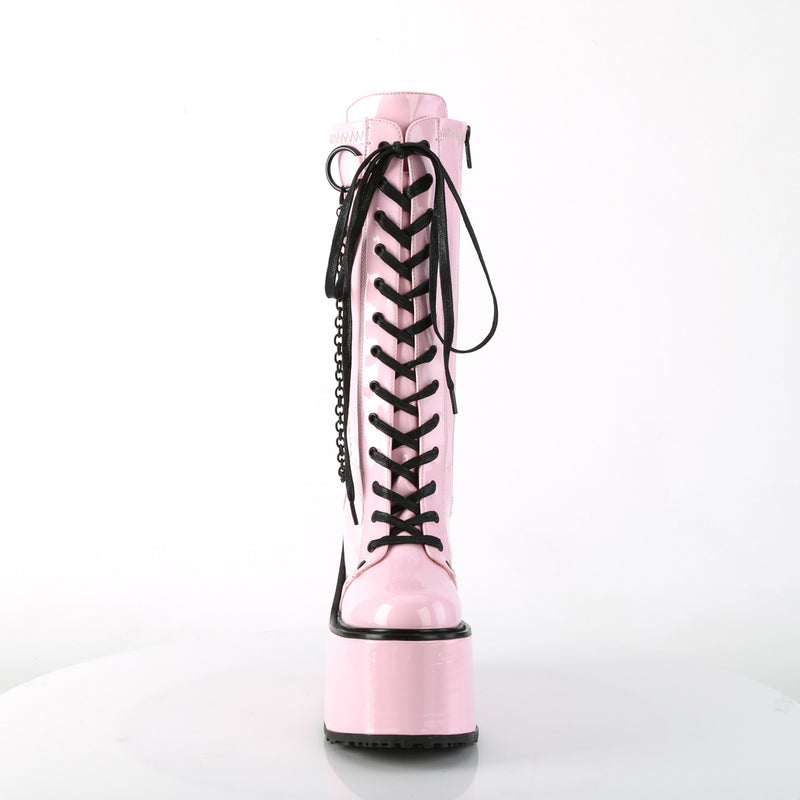 UNCHAIN BOOTS PINK HOLOGRAM