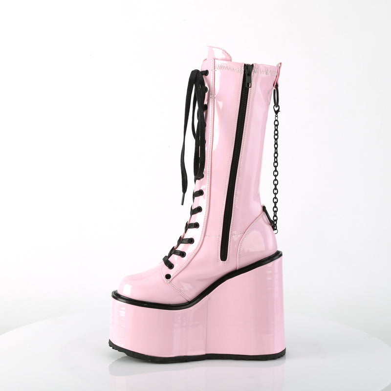 UNCHAIN BOOTS PINK HOLOGRAM
