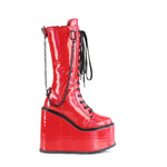 UNCHAIN BOOTS RED HOLOGRAM