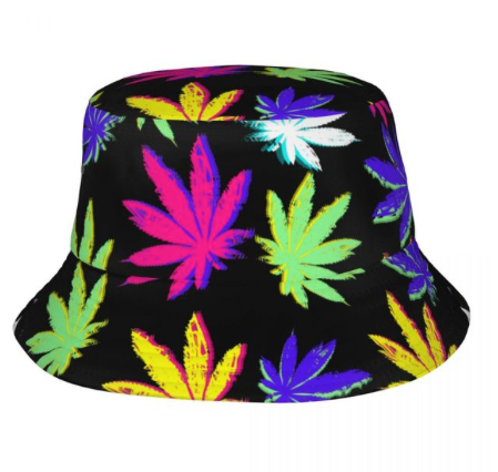 Trippy Weed Bucket Hat