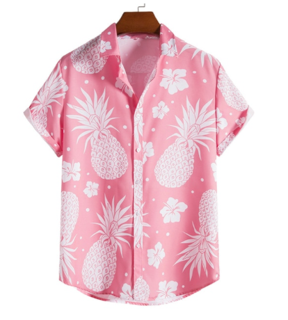 Pink Pineapple Resort Shirt