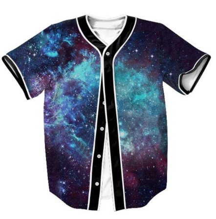 Mens Space Galaxy Jersey