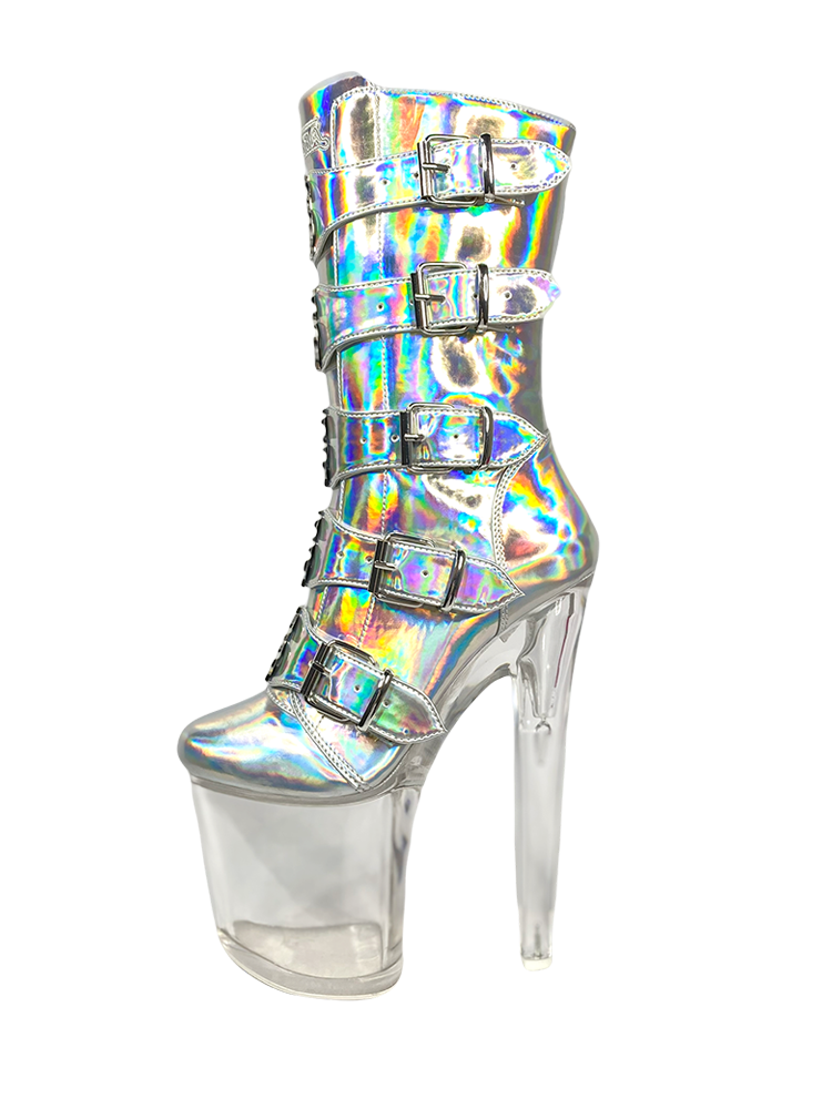 VIP BOOTS SILVER & HOLOGRAM