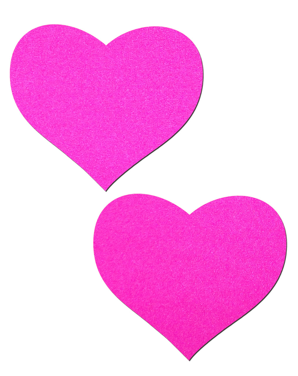 Love: Neon Pink Day-Glow Heart pasties