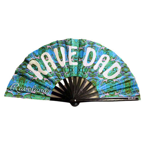Rave Dad Hand Fan