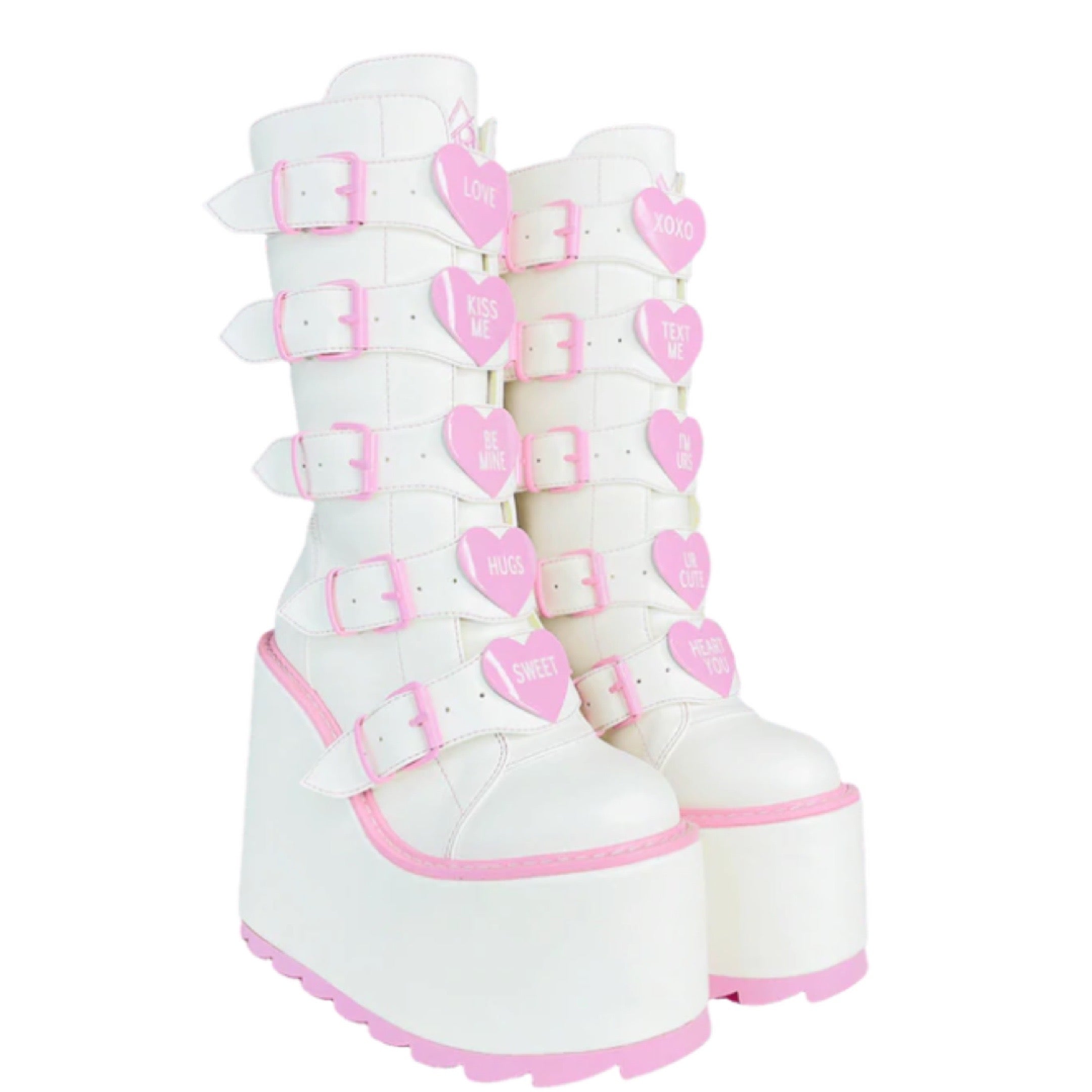 White hot sale boots dune