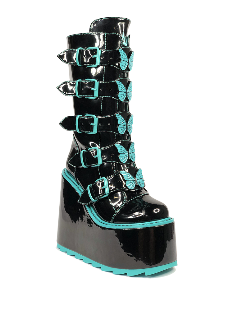 DUNE BUTTERFLY - BLACK TEAL