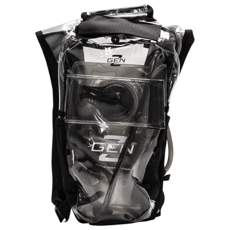 RaveRunner Clear Hydration Pack Clear/Transparent