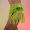 FLASH NEON GREEN DIAMOND SKIRT