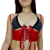 ALWAYS WINNING RED UNDERBUST CORSET