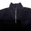 BLACK LONG SLEEVE SOFT SWEATER
