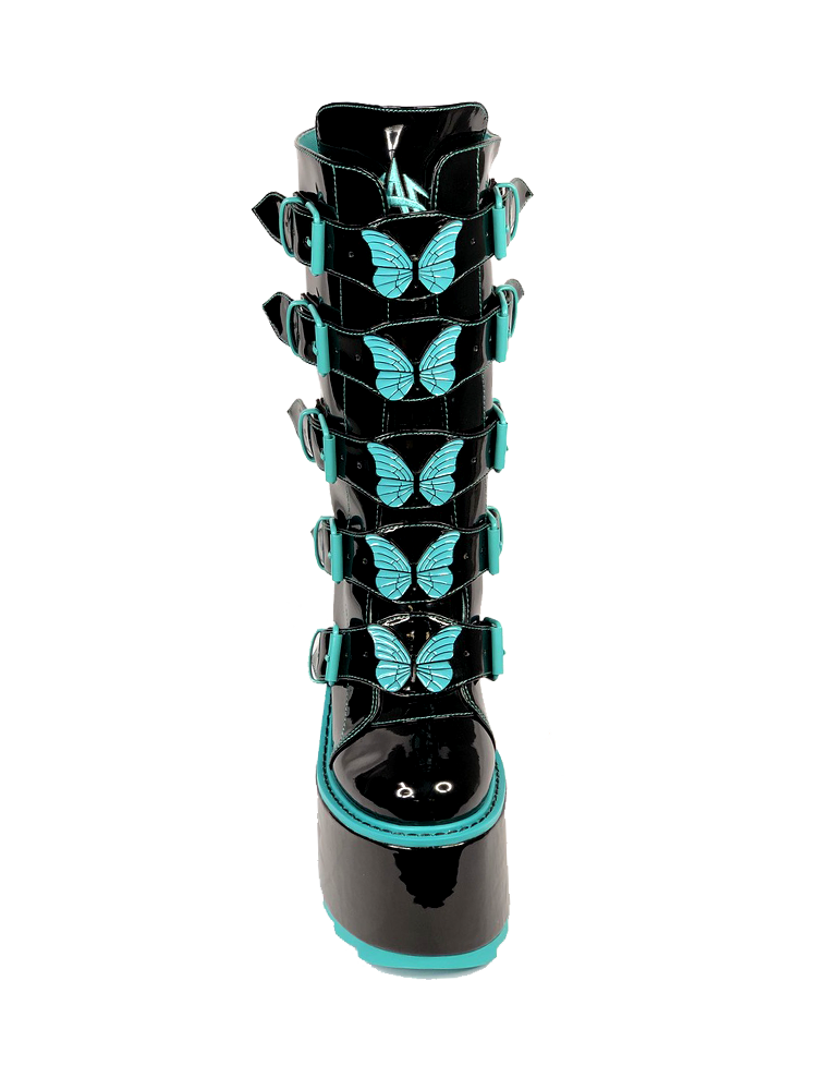 DUNE BUTTERFLY - BLACK TEAL
