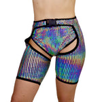 LIQUID MIRROR ASAP BUCKLED SHORT CHAP
