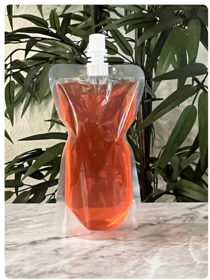 2PC PLASTIC FLASK SET