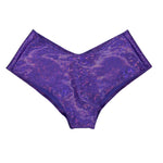 Retro Glitter Purple Cheeky Bottoms