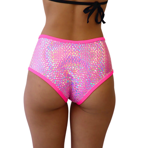 DASH OF SPARKLE CHEEKY BOTTOMS- PINK