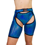 LIQUID MIRROR ASAP BUCKLED SHORT CHAP