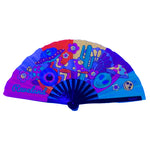 Trippy Town Hand Fan V.2