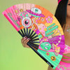 Trippy Town Hand Fan V.2