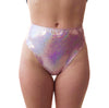 Cosmic Mist High-waisted Brazilian Bottoms