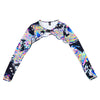ACID TIE DYE SHRUG TOP