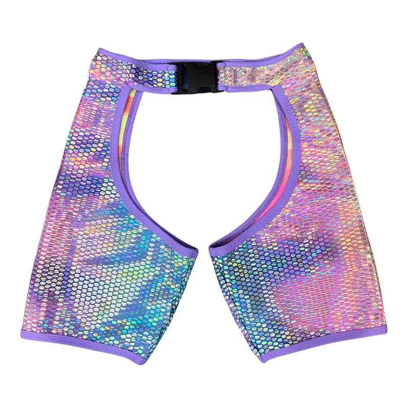 LIQUID MIRROR ASAP BUCKLED SHORT CHAP