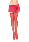 Fishnet Stockings w Lace Up