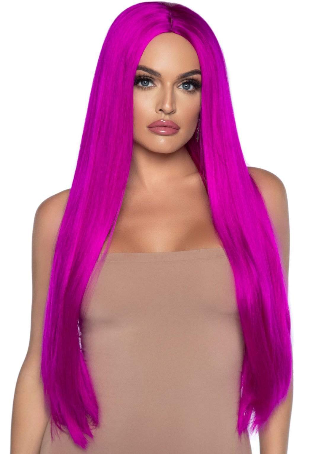 Long Straight Wig (5 colors black light)