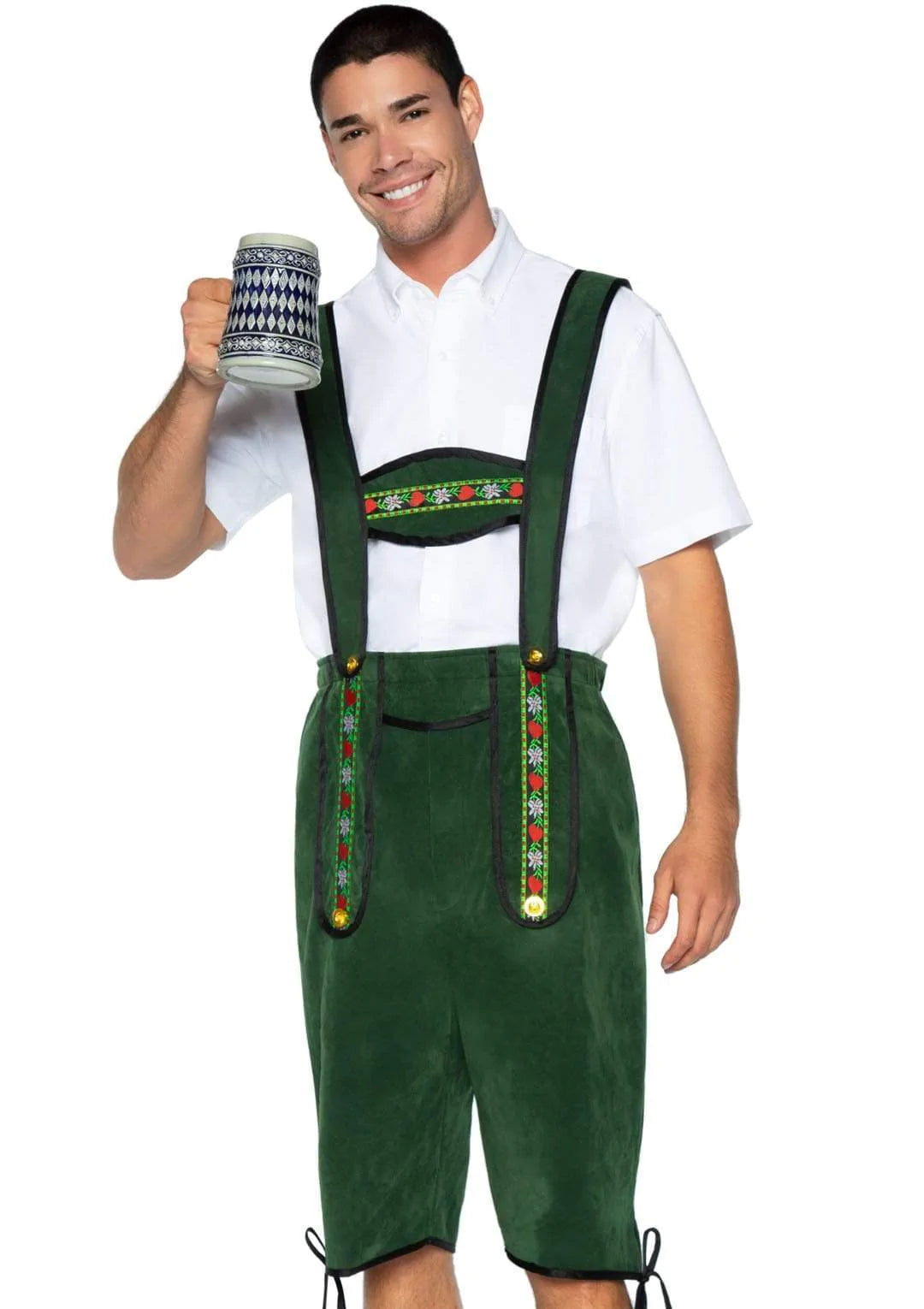 Men's Beerfest Lederhosen Oktoberfest Costume