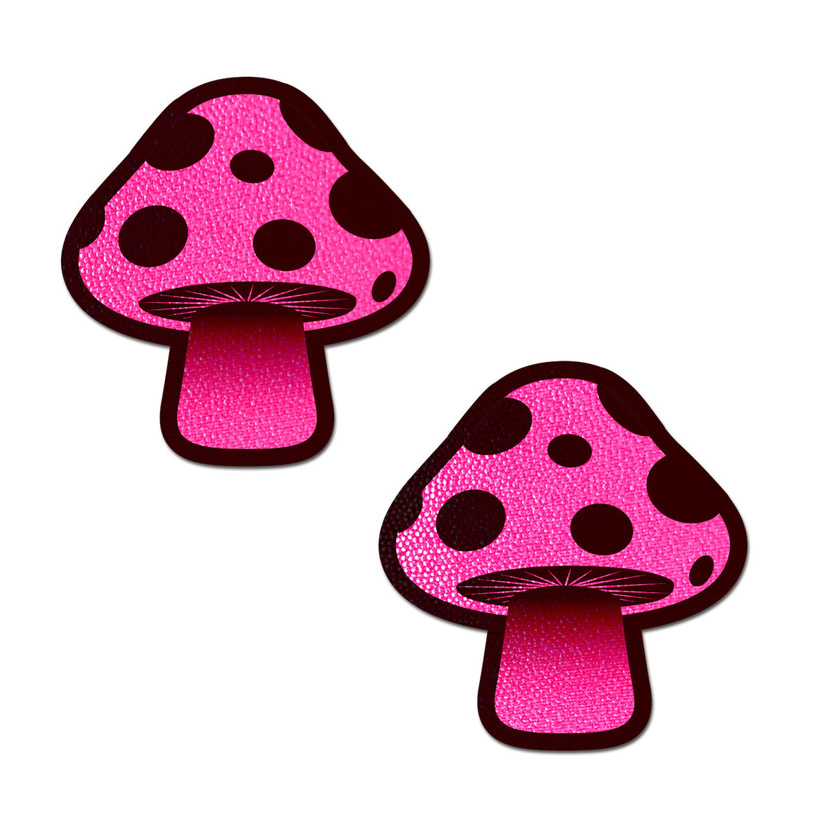 Mushroom: Neon Pink Shroom Nipple Pasties